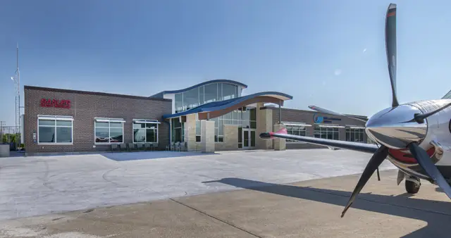 Basler Flight Service terminal, built by Cardinal Construction