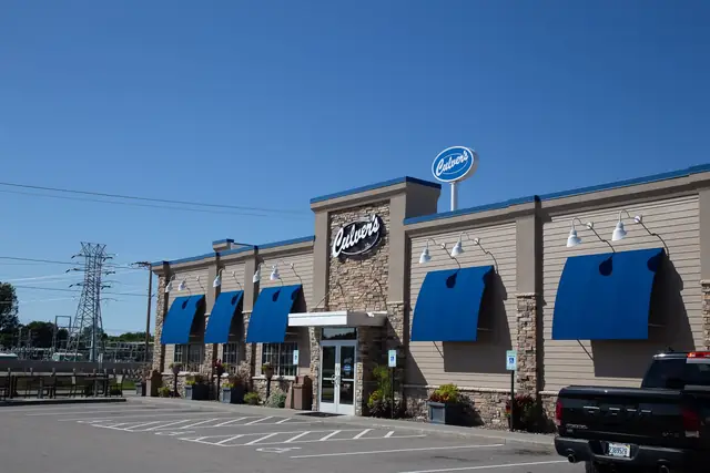 Culver's restaurant, built by Cardinal Construction