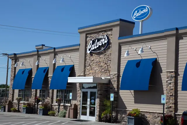 Culver's restaurant, built by Cardinal Construction