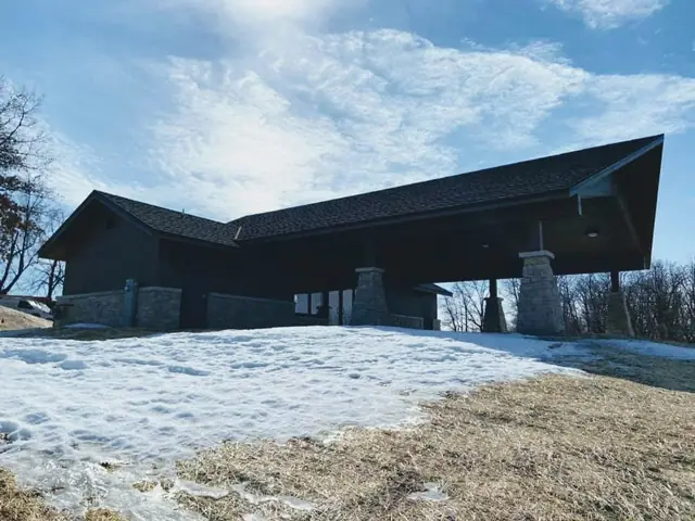 Park pavilion and overlook shelter, built by Cardinal Construction